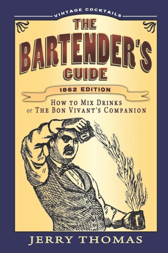 Coctelería y libros. The Bartender's Guide
