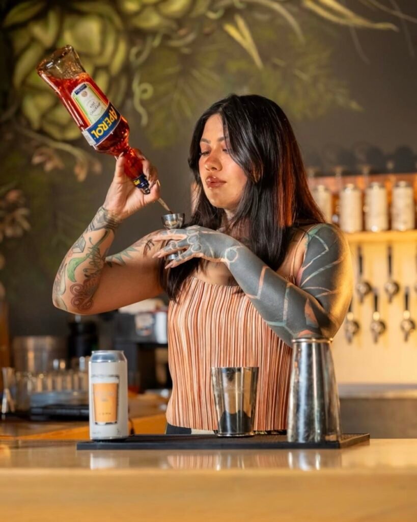 Izzy Ortega. Bartender