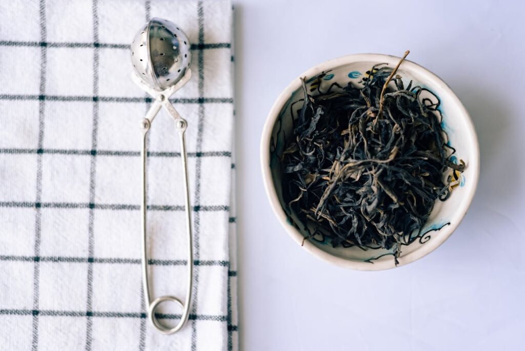 infusión del té oolong
