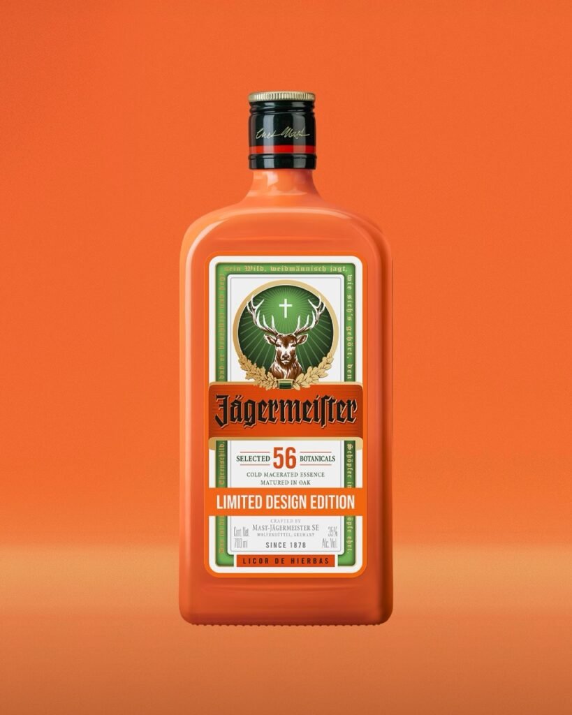 Jägermeister Pantone Electric Orange