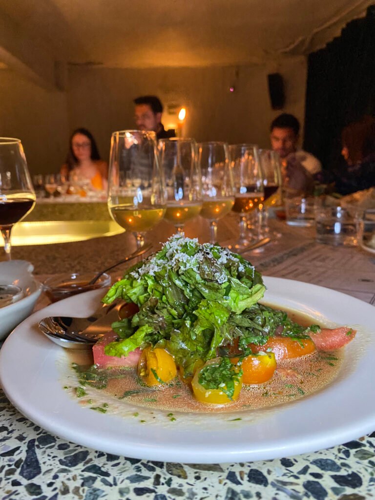 Ensalada de tomates criollos